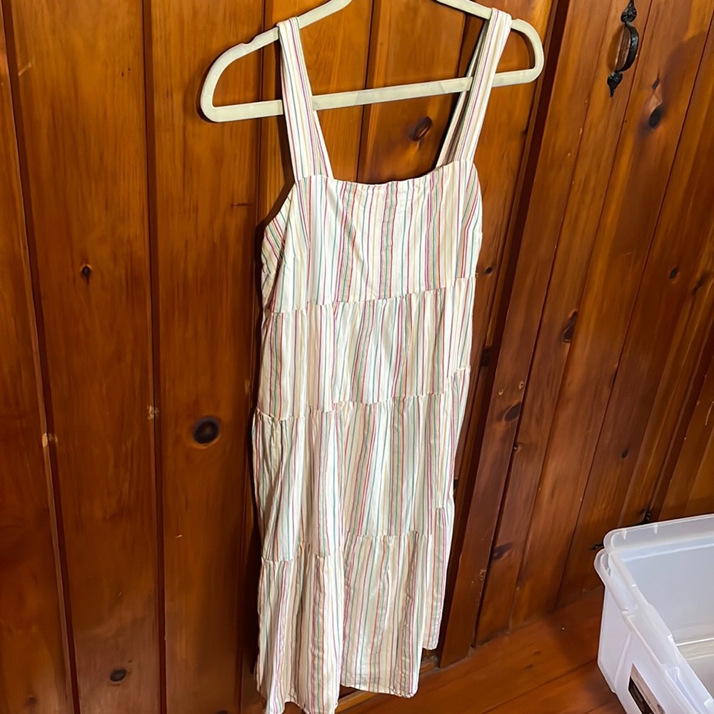 Madewell striped dress
